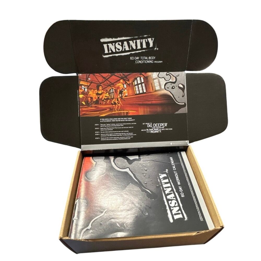 Insanity 60-Day Total-Body Conditioning Program Beachbody 2013 *Read Description